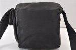 Authentic PRADA Nylon Leather Shoulder Cross Body Bag Purse Black 1414K Sale