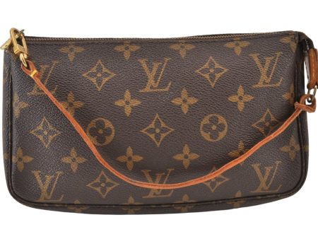 Authentic Louis Vuitton Monogram Pochette Accessoires Pouch M51980 LV 1284K Discount