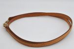 Authentic Louis Vuitton Leather Shoulder Strap Beige 47  LV 0951K Online