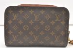 Authentic Louis Vuitton Monogram Orsay Clutch Hand Bag Purse M51790 LV 1211K Online Hot Sale