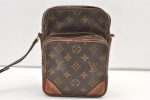 Authentic Louis Vuitton Monogram Amazone Shoulder Cross Bag M45236 Junk 0981K Sale