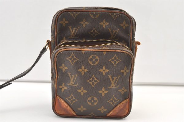 Authentic Louis Vuitton Monogram Amazone Shoulder Cross Bag M45236 Junk 0981K Sale