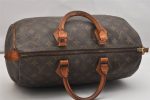 Authentic Louis Vuitton Monogram Speedy 35 Hand Boston Bag Old Model LV 1280K Discount