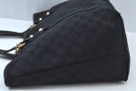 Authentic GUCCI Sherry Line Shoulder Tote Bag GG Canvas Leather Black K9926 Online