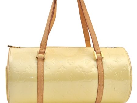 Authentic Louis Vuitton Vernis Bedford Hand Bag Purse White M91331 LV 1254K Fashion