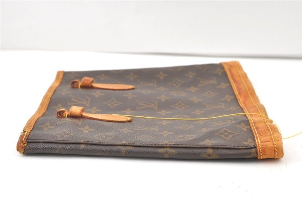 Authentic Louis Vuitton Monogram Bucket PM Shoulder Tote Bag M42238 Junk 0996K Discount