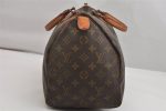 Authentic Louis Vuitton Monogram Speedy 35 Hand Boston Bag Old Model LV 1280K Discount