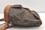 Authentic Louis Vuitton Monogram Montsouris MM Backpack M51136 LV 1360K Supply