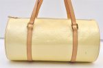 Authentic Louis Vuitton Vernis Bedford Hand Bag Purse White M91331 LV 1254K Fashion