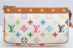 Louis Vuitton Monogram Multicolor Pochette Accessoires Pouch M92649 White 1417K Online Hot Sale