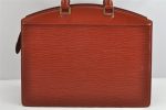 Authentic Louis Vuitton Epi Riviera Brown Hand Bag Brown M48183 LV Junk 1255K Cheap