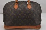 Authentic Louis Vuitton Monogram Alma Hand Bag Purse M51130 LV 1348K on Sale