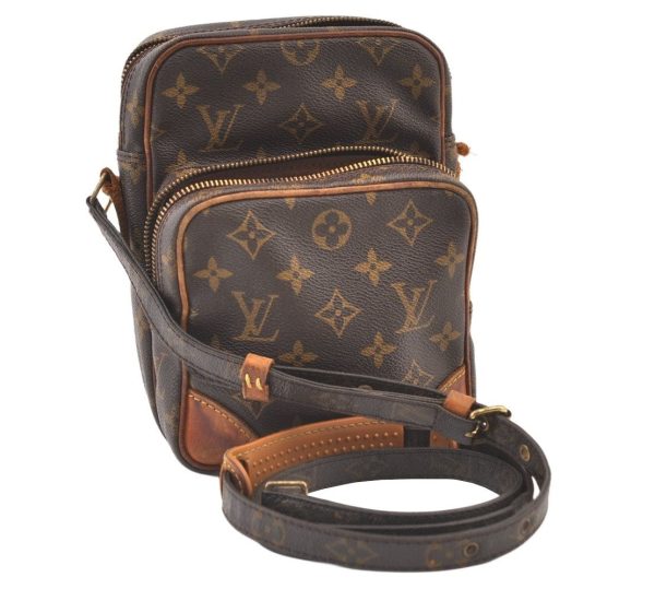 Authentic Louis Vuitton Monogram Amazone Shoulder Cross Bag M45236 Junk 0981K Sale