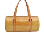 Authentic Louis Vuitton Vernis Bedford Hand Bag Yellow Beige M91006 LV 1424K Sale