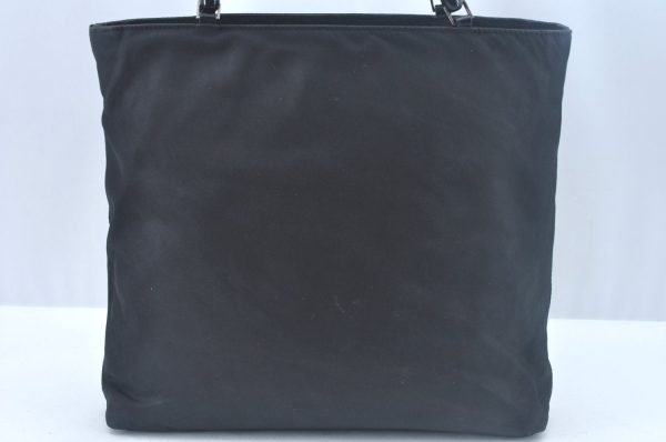 Authentic Christian Dior Shoulder Tote Bag Nylon Leather Black K9911 Cheap