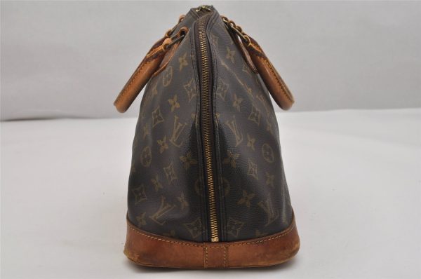 Authentic Louis Vuitton Monogram Alma Hand Bag Purse M51130 LV 1348K on Sale