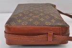 Authentic Louis Vuitton Monogram Sac Bandouliere 35 Shoulder Bag Old Model 1426K Cheap