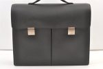 Authentic Louis Vuitton Taiga Kazan Briedcase Business Bag Black M30802 LV 1201K on Sale