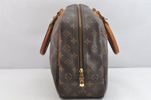 Authentic Louis Vuitton Monogram Deauville Hand Bag M47270 LV 1253K on Sale