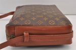 Authentic Louis Vuitton Monogram Sac Bandouliere 35 Shoulder Bag Old Model 1426K Cheap