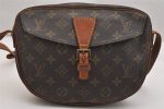 Authentic Louis Vuitton Monogram Jeune Fille MM M51226 Shoulder Cross Bag 1245K For Cheap