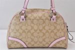 Authentic COACH Signature Shoulder Hand Bag PVC Leather F18918 Beige 1182K Online now