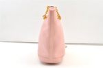 Authentic GUCCI Bamboo Shoulder Tote Bag Leather Pink Junk 1010K Online