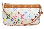 Louis Vuitton Monogram Multicolor Pochette Accessoires Pouch M92649 White 1417K Online Hot Sale