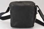 Authentic PRADA Nylon Leather Shoulder Cross Body Bag Purse Black 1414K Sale