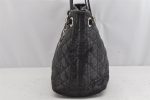 Authentic Christian Dior Panarea Cannage Tote Bag PVC Leather Black 1319K Hot on Sale