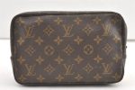 Auth Louis Vuitton Monogram Trousse Toilette 23 Clutch Hand Bag Old Model 0406K Online