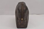 Auth Louis Vuitton Monogram Trousse Toilette 28 Clutch Bag M47522 LV Junk 9731J Fashion