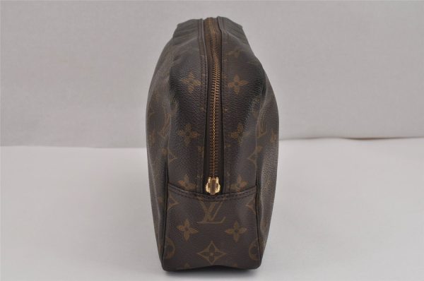 Auth Louis Vuitton Monogram Trousse Toilette 28 Clutch Bag M47522 LV Junk 9731J Fashion