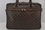 Authentic Louis Vuitton Damier Icare 2Way Briefcase Shoulder Bag N23252 LV 7938J Fashion