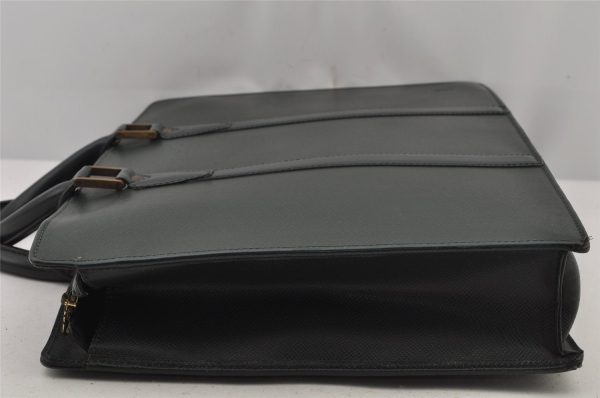 Auth Louis Vuitton Taiga Porte Documents Lozan 2Way Briefcase M30054 Green 8903J Sale