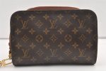 Authentic Louis Vuitton Monogram Orsay Clutch Hand Bag Purse M51790 LV 8263J Discount