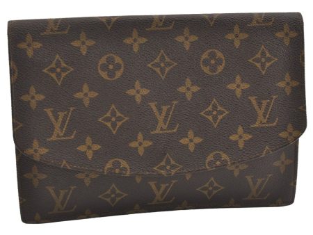 Authentic Louis Vuitton Monogram Pochette Rabat Clutch Bag Old Model LV 6377J Online