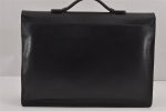 Authentic BOTTEGA VENETA Vintage Leather 2Way Briefcase Business Bag Black 8407J Sale