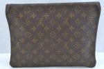 Auth Louis Vuitton Monogram Pochette Pliante Clutch Hand Bag Old Model LV K9327 Online Sale