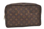 Auth Louis Vuitton Monogram Trousse Toilette 28 Clutch Bag M47522 LV Junk 0170K Online Hot Sale