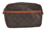 Authentic Louis Vuitton Monogram Compiegne 23 Clutch Hand Bag M51847 LV 9937J Online Hot Sale