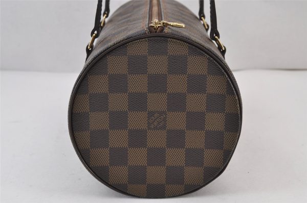 Authentic Louis Vuitton Damier Papillon 30 Hand Bag Purse N51303 LV 8225J For Sale