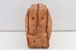 Authentic MCM Vintage Visetos Leather Clutch Hand Bag Purse Brown 0812K For Cheap