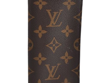 Authentic Louis Vuitton Monogram Etui Lunette Simple M62962 Glasses Case 0859K Online Sale