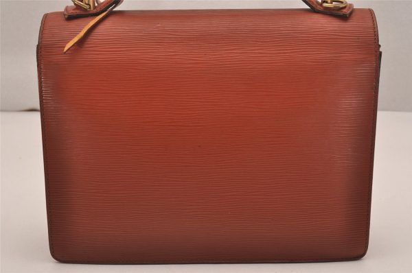 Auth Louis Vuitton Epi Monceau 2Way Shoulder Hand Bag Brown M52123 LV Junk 5752J Discount