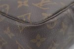 Auth Louis Vuitton Monogram Trousse Toilette 28 Clutch Bag M47522 Junk 8470J Online Sale