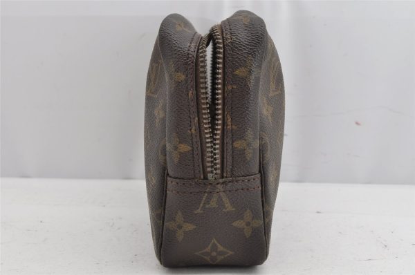 Auth Louis Vuitton Monogram Trousse Toilette 23 Clutch Bag M47524 Junk 1614K Sale