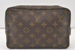 Auth Louis Vuitton Monogram Trousse Toilette 23 Clutch Hand Bag Old Model 9957J Hot on Sale