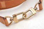 Authentic Louis Vuitton Leather Shoulder Strap Beige 35-42.1  LV K8952 Hot on Sale