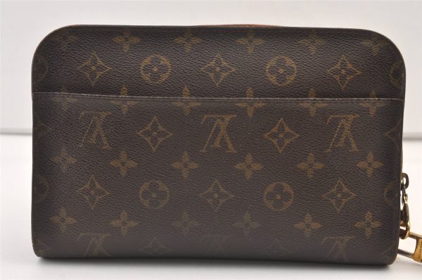 Authentic Louis Vuitton Monogram Orsay Clutch Hand Bag Purse M51790 LV 9469J Discount